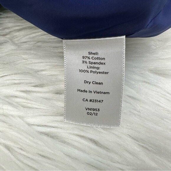 Talbots Women’s Blue Green Striped‎ Sleeveless Resortwear Sheath Dress 4P/C32 - Picture 6 of 10